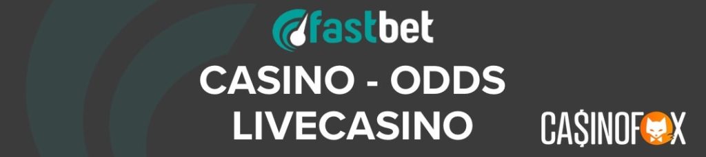 Fastbet Casino med sports betting odds i mobilen
