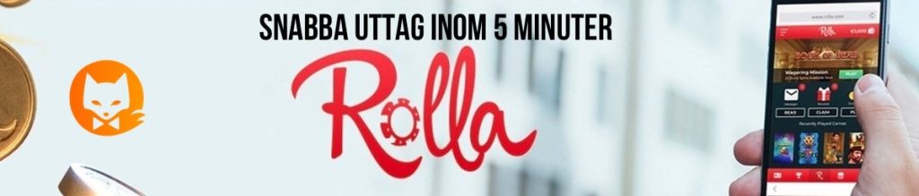 Snabba uttag hos Rolla Casino