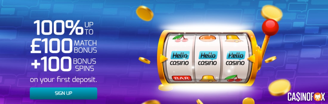 Välkomstbonus Hello Casino