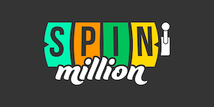 Spin Million Casino logo svart