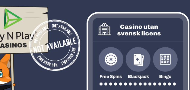 Pay N Play och Trustly på casino utan licens förbjuds logga