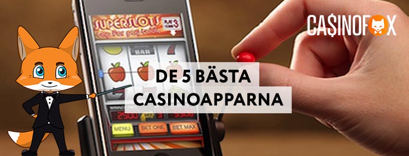 5 Bästa casinoapparna