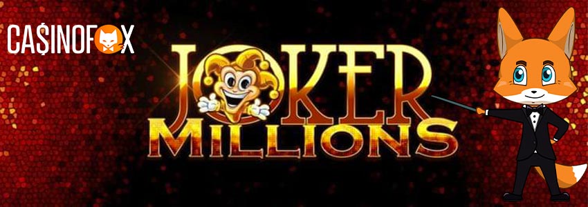 Joker Millions slot med casinofox logga