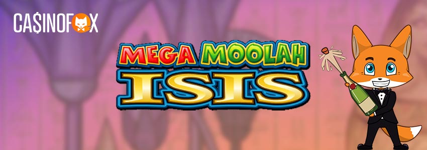 Mega Moolah Isis slot med casinofox