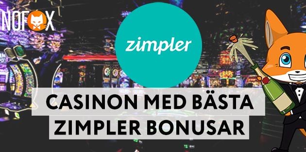 De bästa Zimpler bonusarna på online casinon