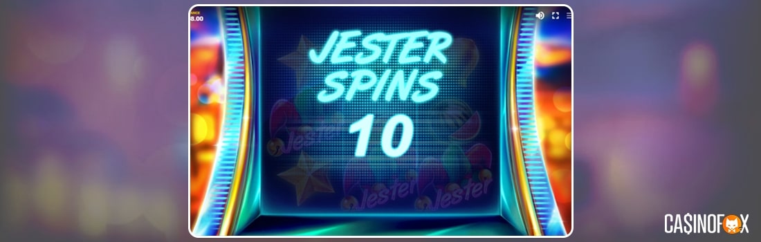 Bonusspel och free spins i Jester Spins slot
