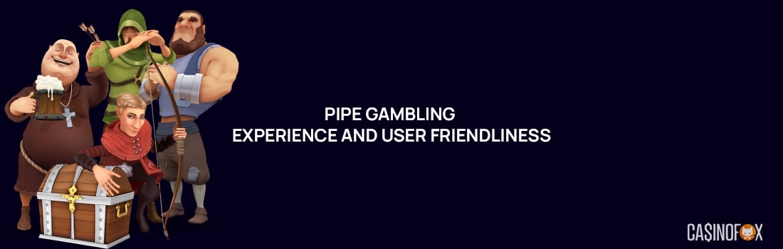 Bästa spelupplevelse hos Pipe Casino
