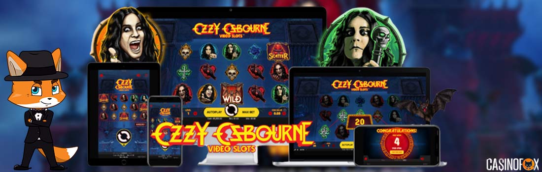 Ozzy Osbourne slot i mobilen