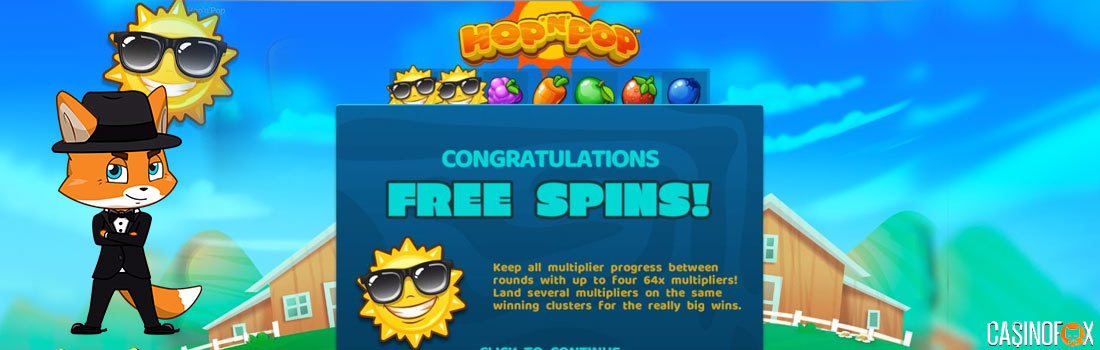 Hop n pop slot free spins