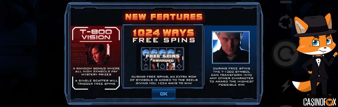 Terminator 2 slot free spins