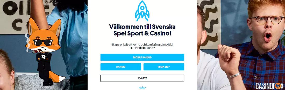 registrering svenska spel casino