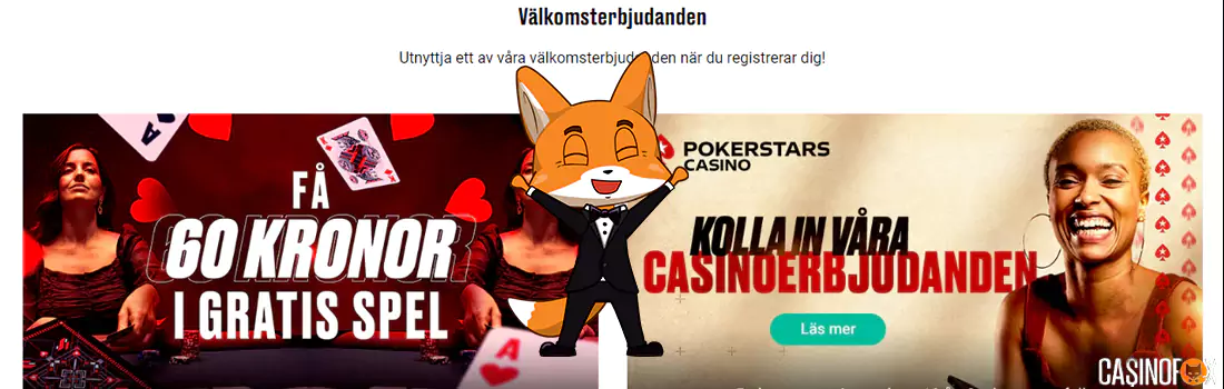 Pokerstars Casino bonus