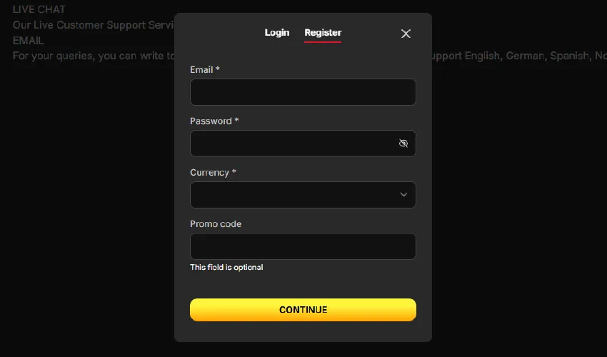 Freespinza casino registrering