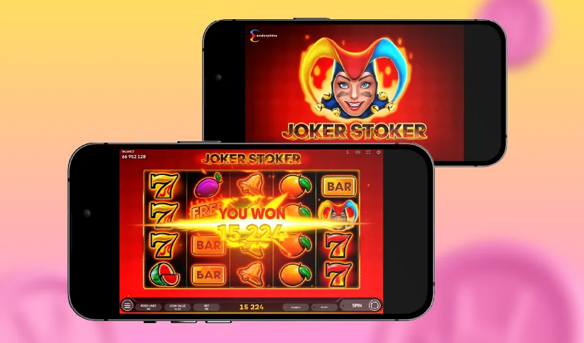 Spela Lysti mobilcasino med Joker Stoker slot