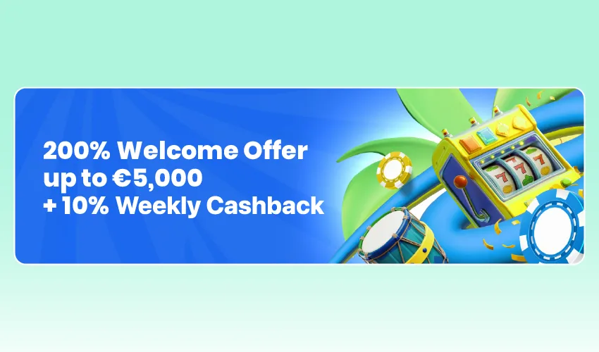 Samba slots 200% välkomstbonus
