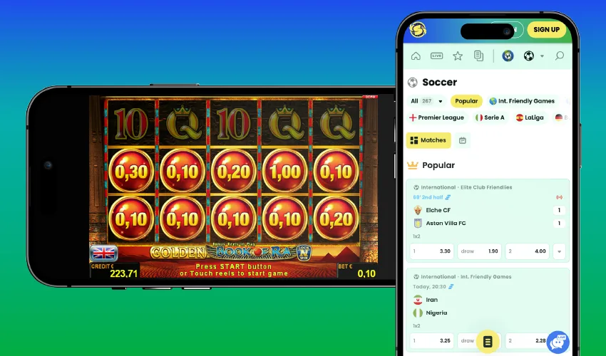 Mobilcasino hos Samba Slots