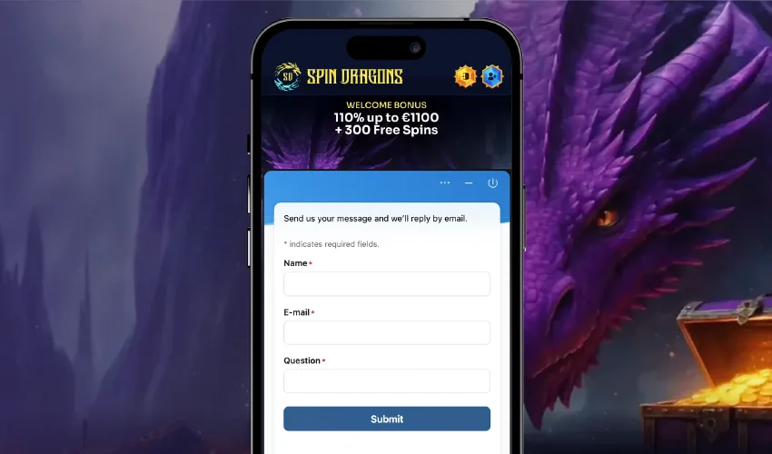 Spin dragons casino kundtjänst