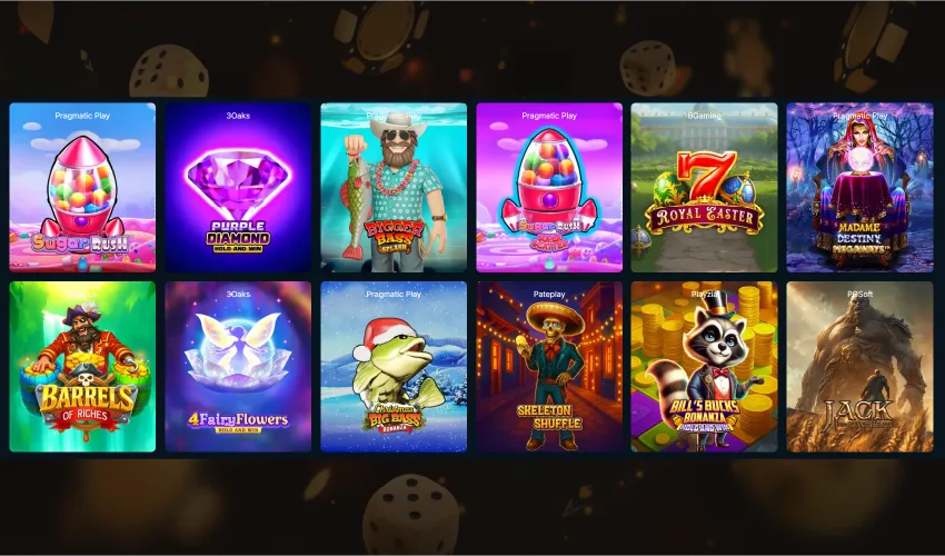 Bull casino spelutbud